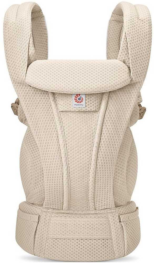ERGOBABY OMNI DELUXE Mesh, Natural rusvai gelsvas