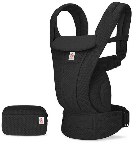 ERGOBABY OMNI DELUXE Mesh, Onyx Juodas