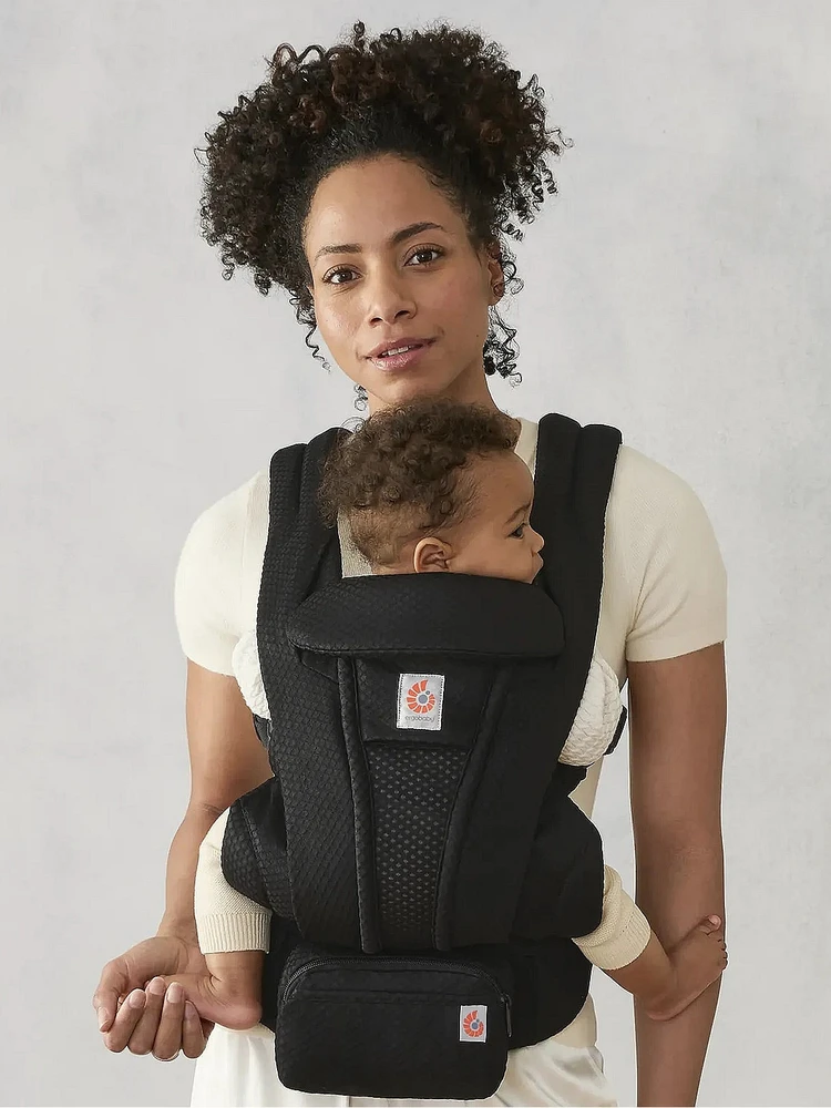 ERGOBABY OMNI DELUXE Mesh, Onyx Juodas