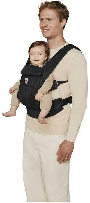 ERGOBABY OMNI DELUXE Mesh, Onyx Juodas