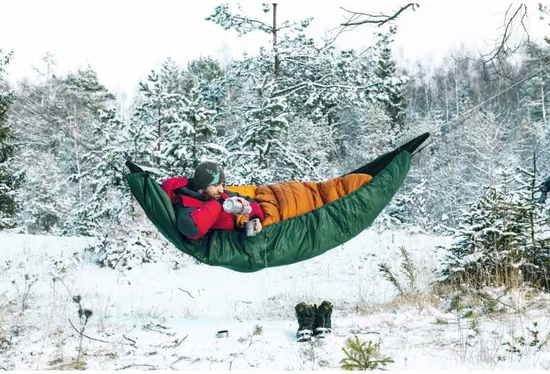 GOOSE DOWN UnderQuilt (žasų pūkai, Amazonas. ≥ -10°C)