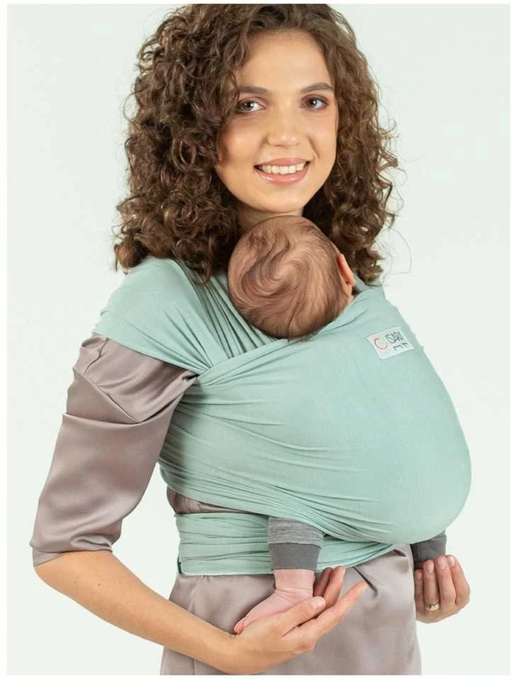 ISARA stretchy wrap, Frosty Žalias