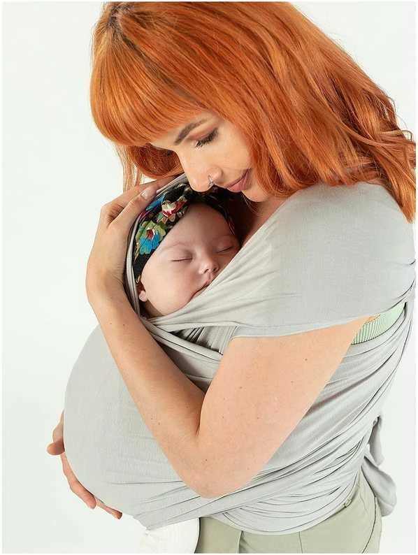 ISARA stretchy wrap, Sidabrinis Pilkas