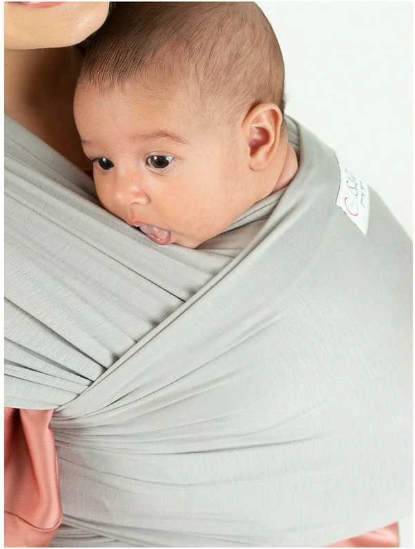 ISARA stretchy wrap, Sidabrinis Pilkas