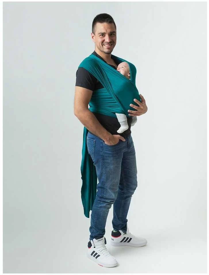 ISARA stretchy wrap, Teal Žalias