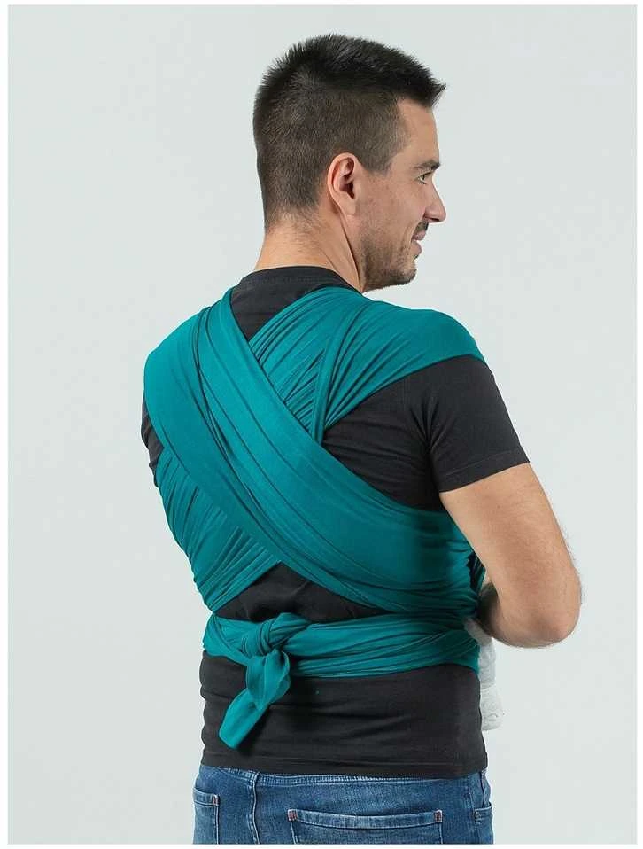 ISARA stretchy wrap, Teal Žalias