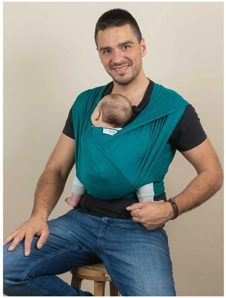 ISARA stretchy wrap, Teal Žalias