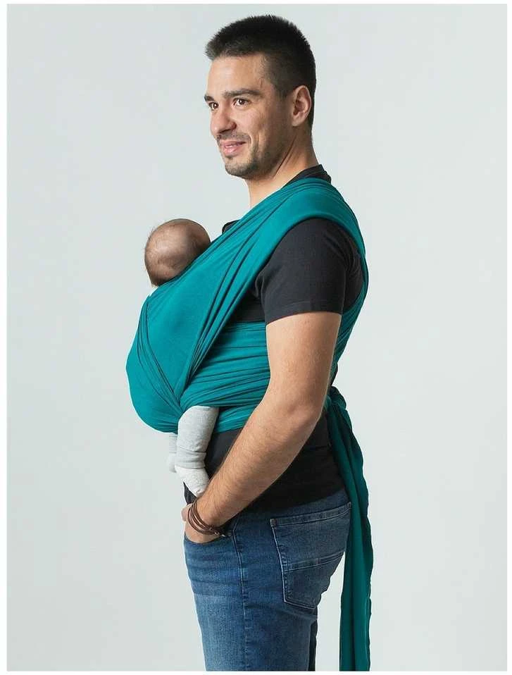 ISARA stretchy wrap, Teal Žalias