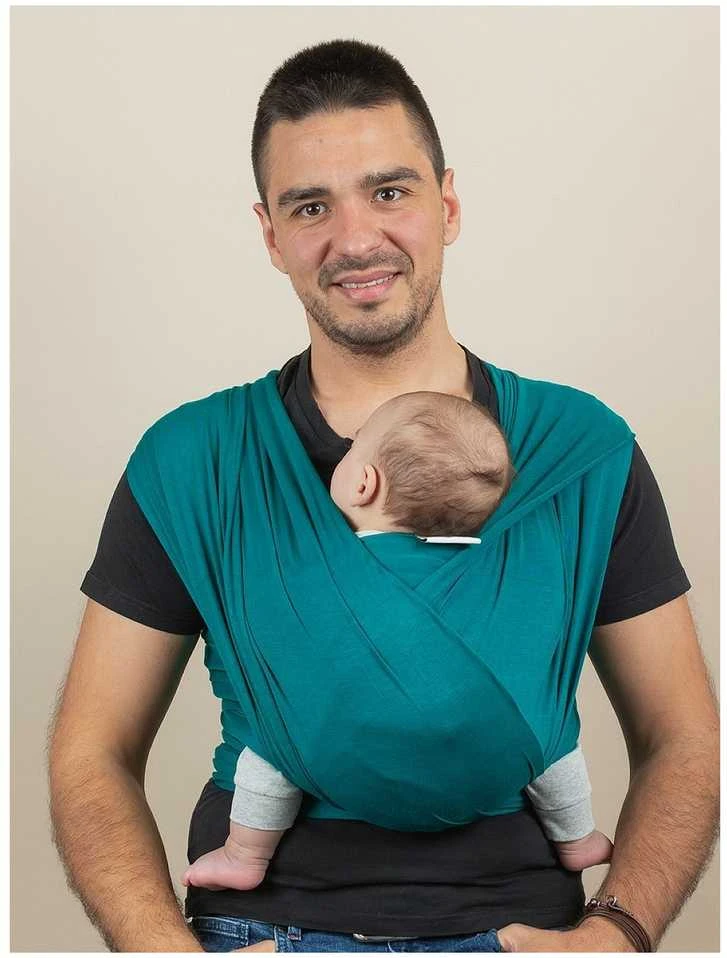 ISARA stretchy wrap, Teal Žalias
