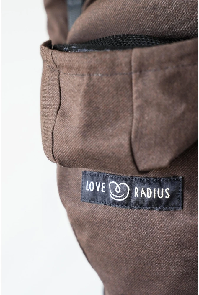 LOVE RADIUS HoodieCarrier 2, Wood