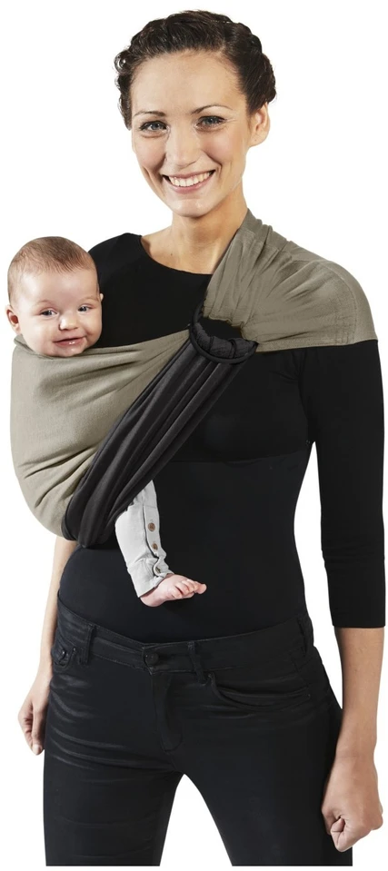 LOVE RADIUS No Knot Little Wrap, Antracite/Olive