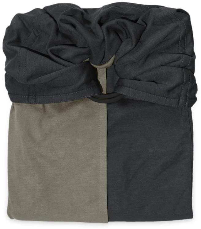 LOVE RADIUS No Knot Little Wrap, Antracite/Olive