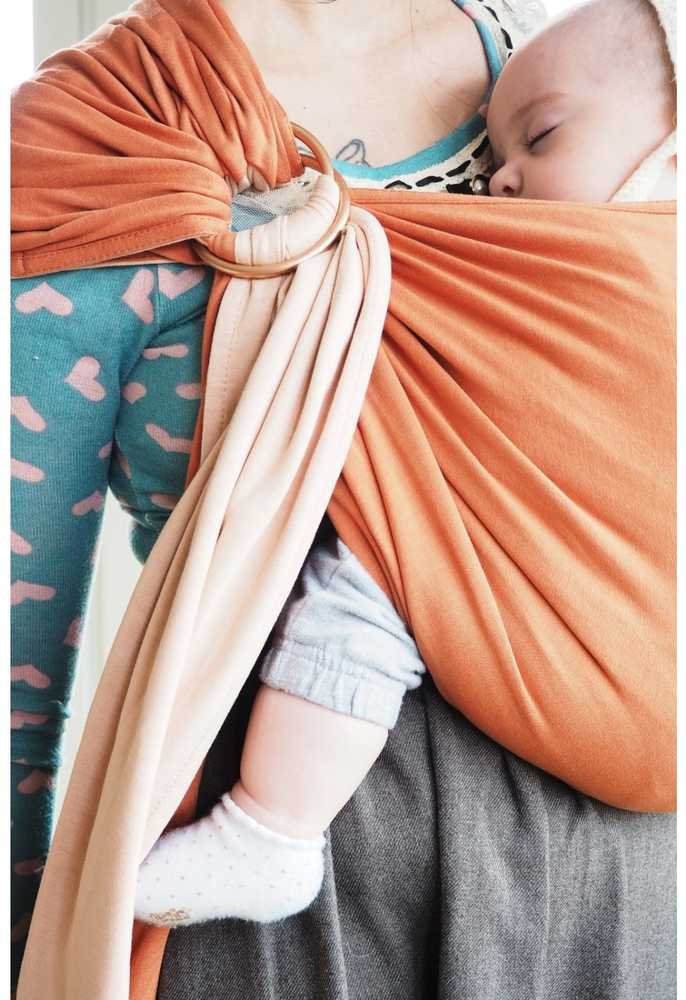 LOVE RADIUS No Knot Little Wrap, Nude/Caramel