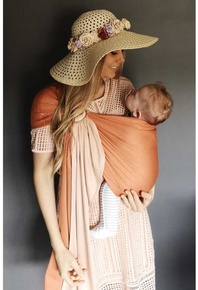 LOVE RADIUS No Knot Little Wrap, Nude/Caramel