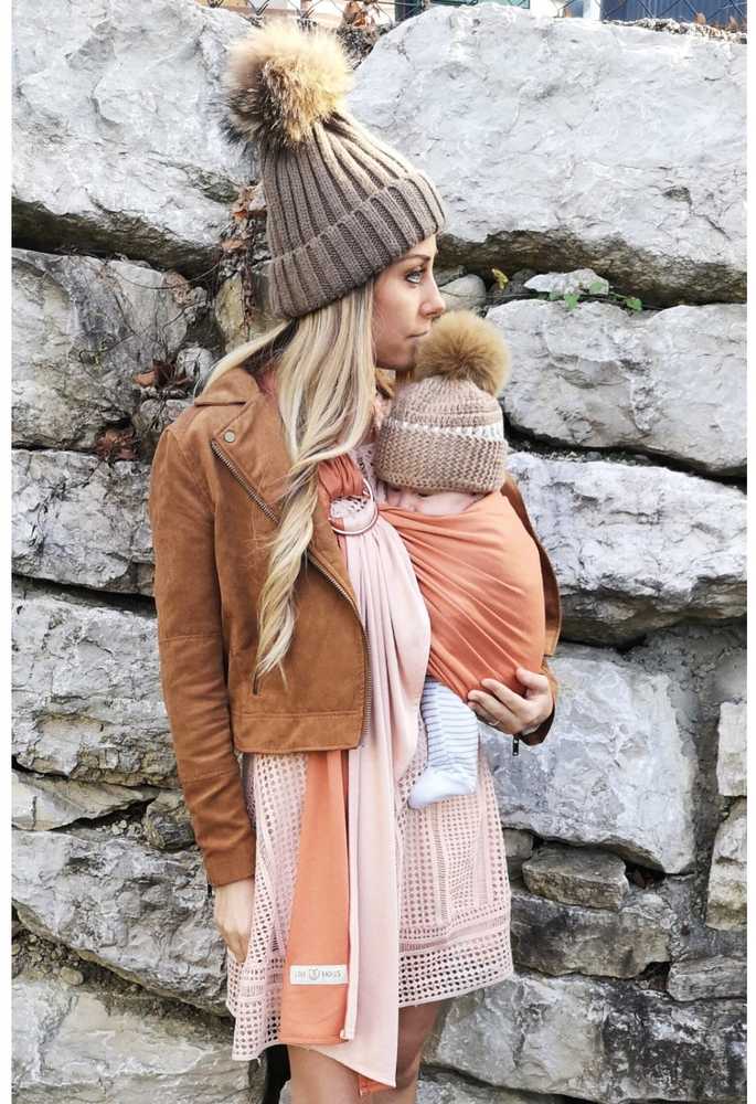 LOVE RADIUS No Knot Little Wrap, Nude/Caramel