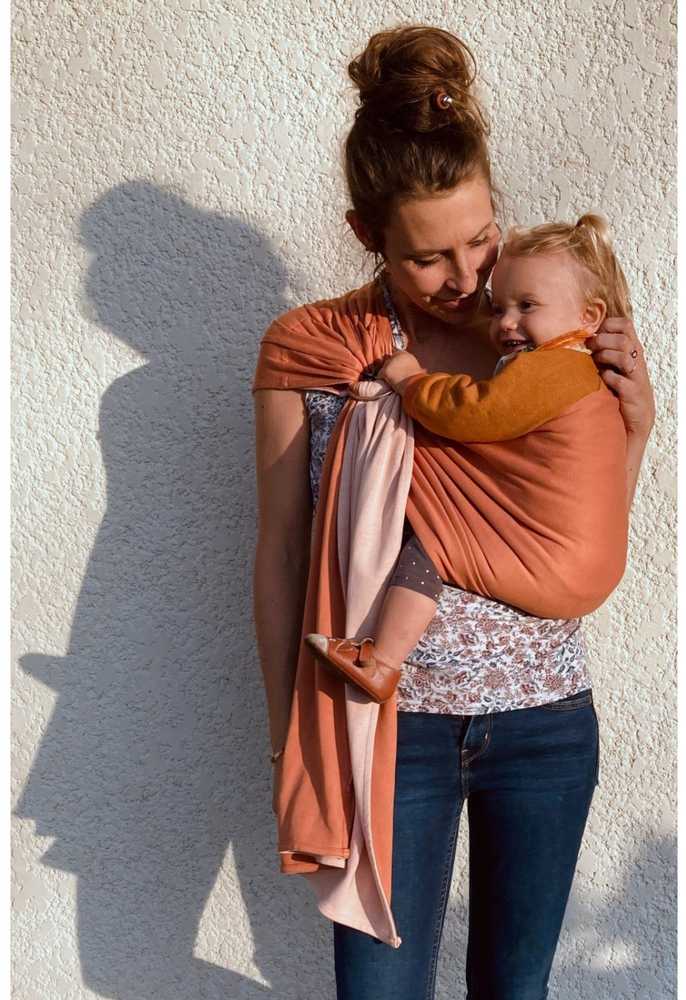 LOVE RADIUS No Knot Little Wrap, Nude/Caramel