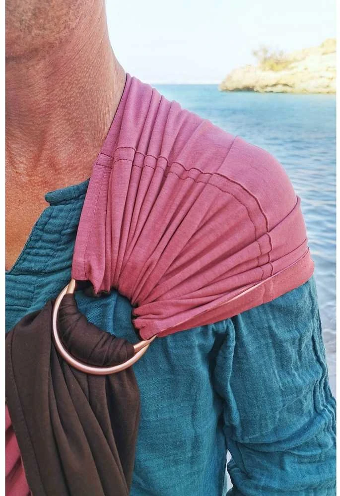 LOVE RADIUS No Knot Little Wrap, Rožinė Rose/Pecan