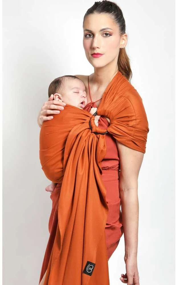 LOVE RADIUS No Knot Woven Wrap, Fauve