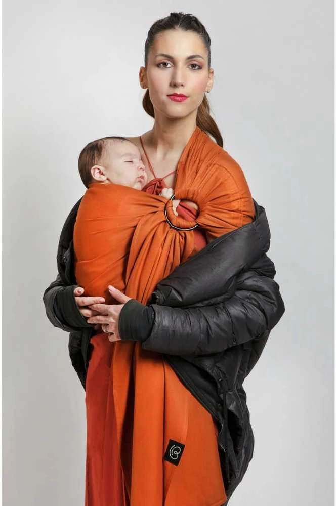 LOVE RADIUS No Knot Woven Wrap, Fauve