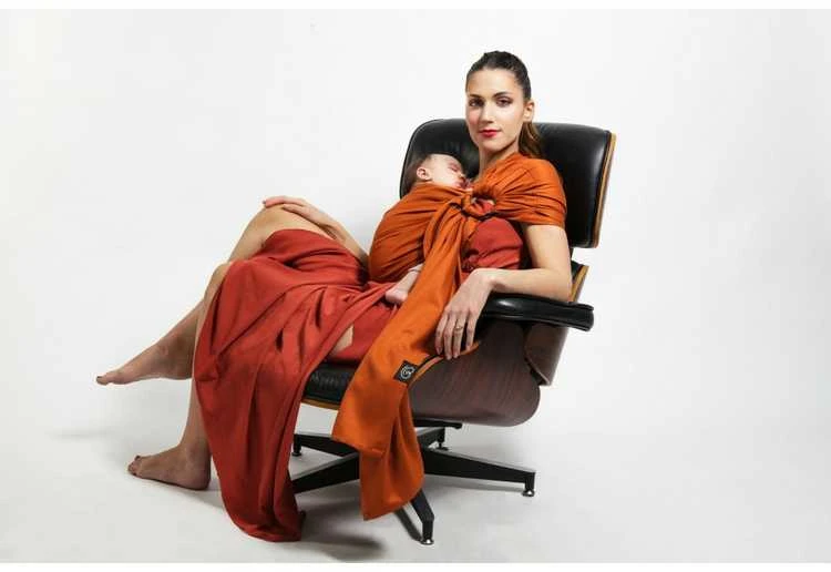 LOVE RADIUS No Knot Woven Wrap, Fauve
