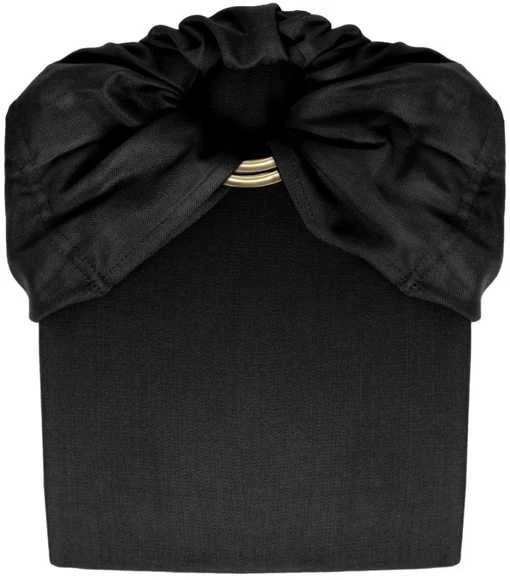 LOVE RADIUS No Knot Woven Wrap, Noir