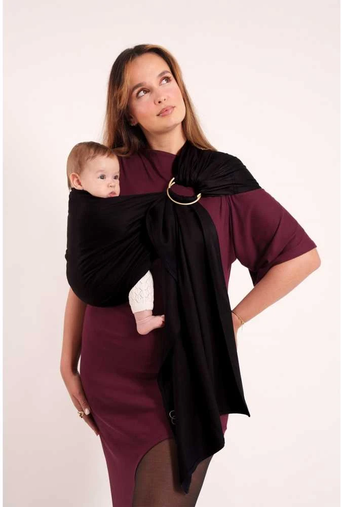 LOVE RADIUS No Knot Woven Wrap, Noir