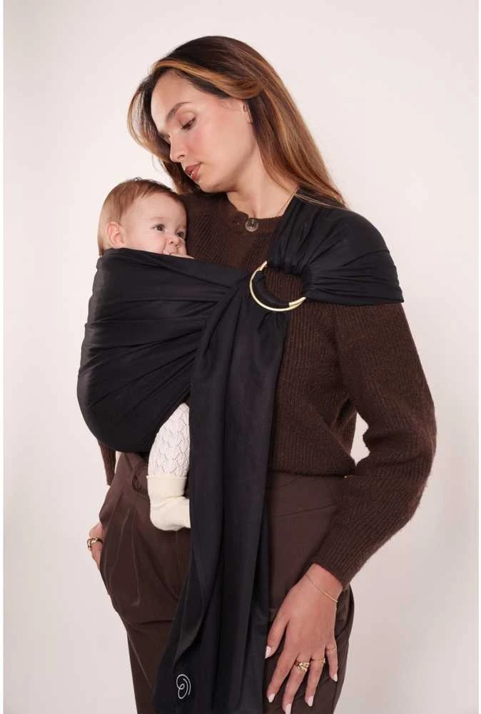 LOVE RADIUS No Knot Woven Wrap, Noir
