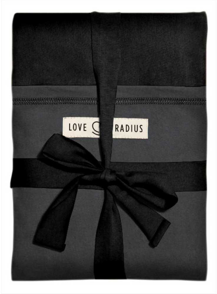 LOVE RADIUS Original, Juodas/Charcoal Pilkas