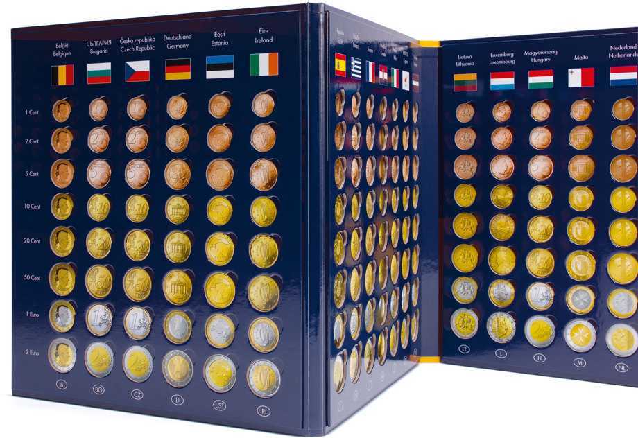 Albumas Euro monetoms Presso