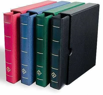 Albumas kolekcijai Optima "F" (Be įmaučių/Su dėklu) (Žalia)