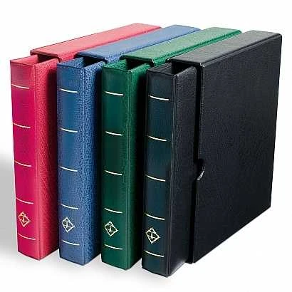 Albumas kolekcijai Optima "F" (Be įmaučių/Su dėklu) (Mėlyna)