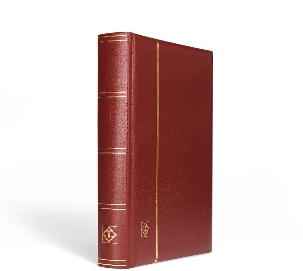 Albumas pašto ženklams Combi Premium juodas 64 (Vokietija) (Raudona)