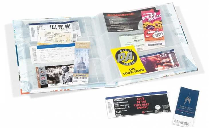 Bilietų albumas Tickets (26 psl.)
