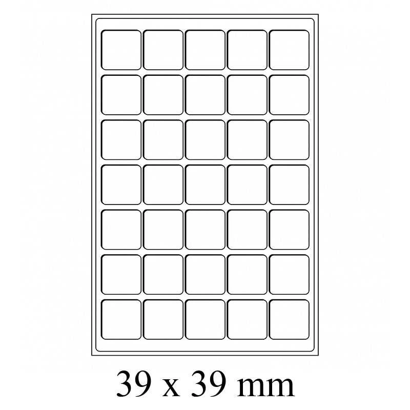 Dėklai CARGO TAB Large - mėlyni (38 x 38 mm)
