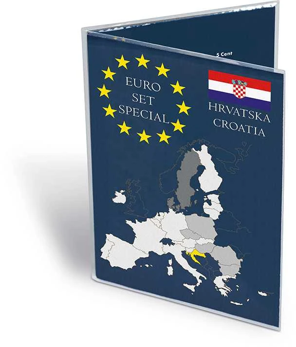 Dėkliukas Kroatijos euro monetų rinkiniui