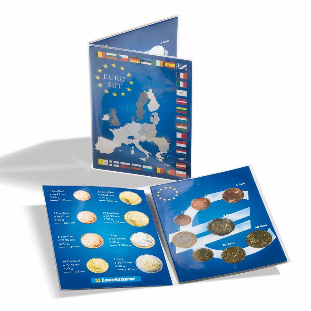 Dėkliukas vienam euro monetų rinkiniui