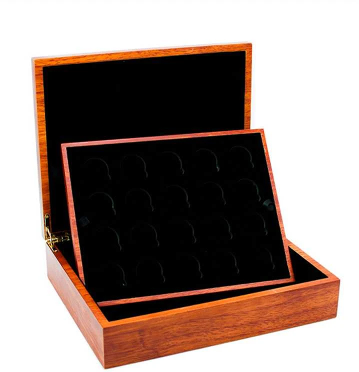Dėžutė 10 vnt x 1/4 oz Auksinėms monetoms (10 vnt. monetų)