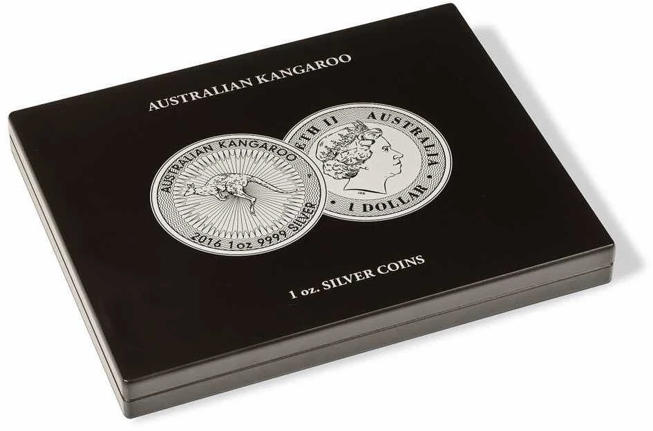 Dėžutė Australijos Kengūra 1 ozo monetoms