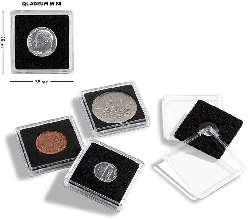 Dėžutės Voltera Quadrum Mini kapsulėms (Vokietija) (2 x Quadrum Mini kapsulėms)