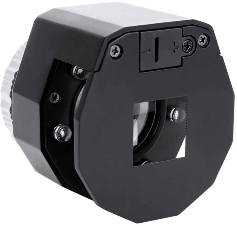 Didinamasis stiklas su LED UV apšvietimu ir perforacija 30x