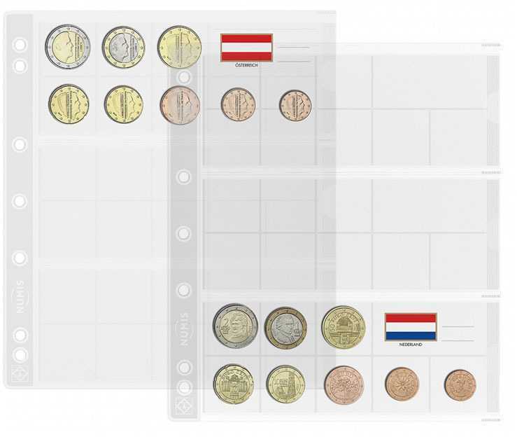 Euro monetų albumas Numis (Be dėklo)