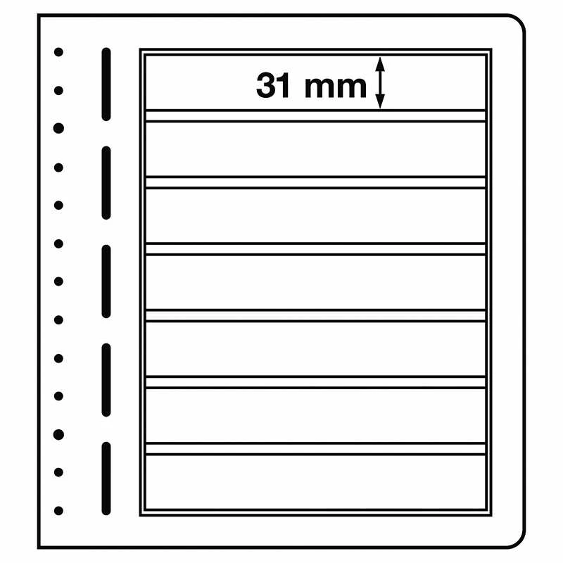 Filateliniai lapai Lighthouse "LB" (Vokietija) (LB2 Vert 100 x 293 mm.)
