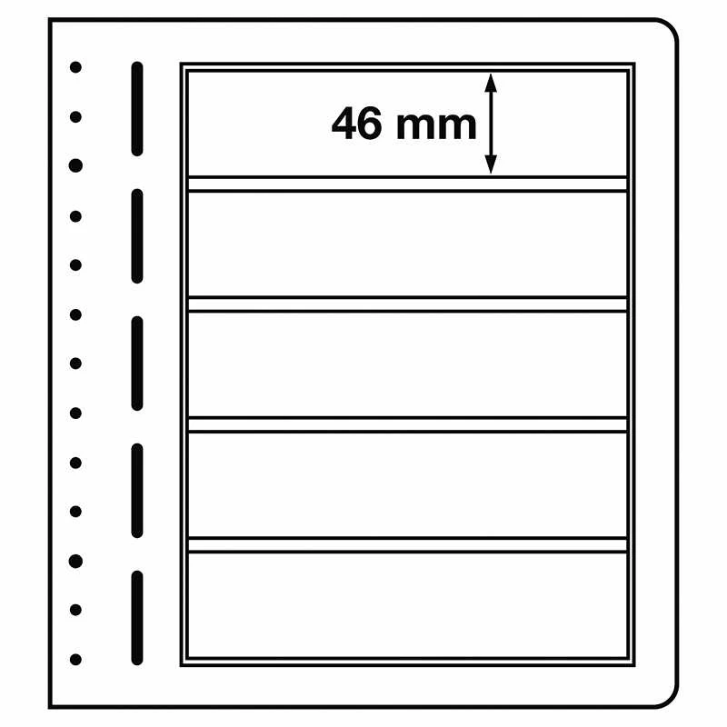 Filateliniai lapai Lighthouse "LB" (Vokietija) (LB2 Vert 100 x 293 mm.)