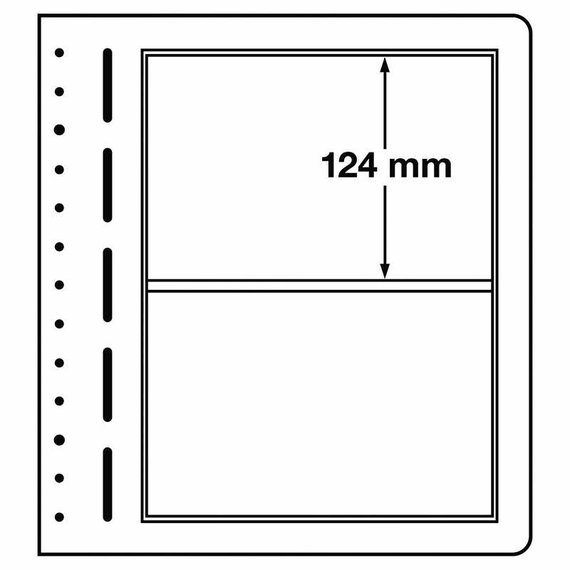 Filateliniai lapai Lighthouse "LB" (Vokietija) (LB2 Vert 100 x 293 mm.)
