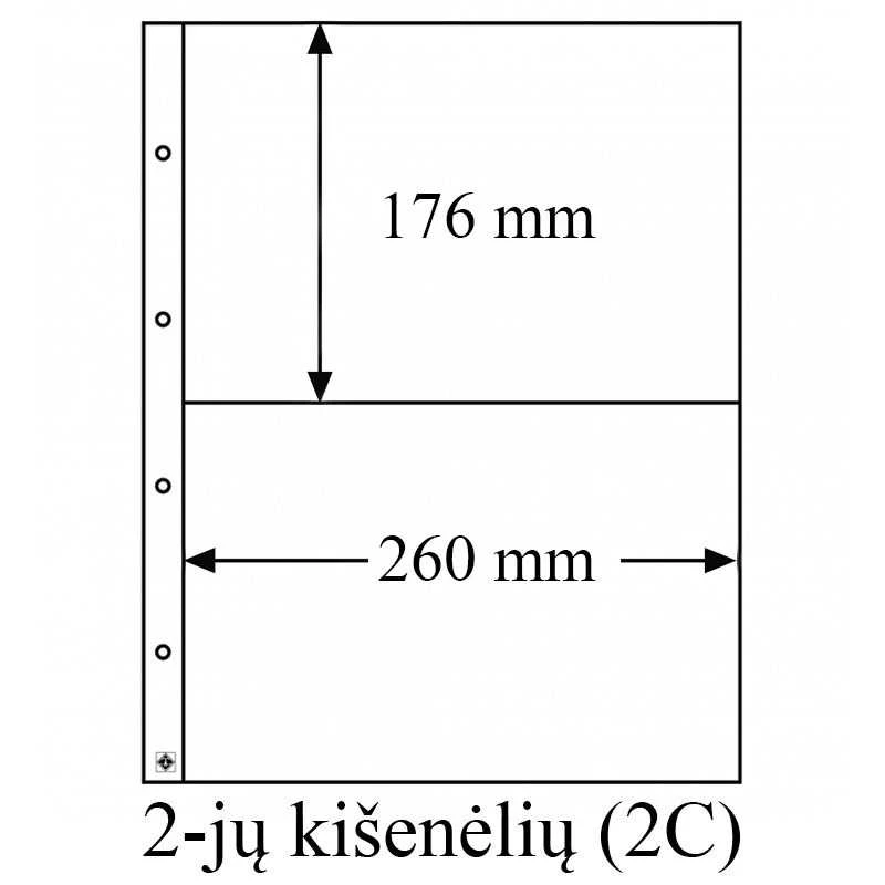 Folio įmautės (Vokietija) (3-jų kišenėlių įmautė (3C))