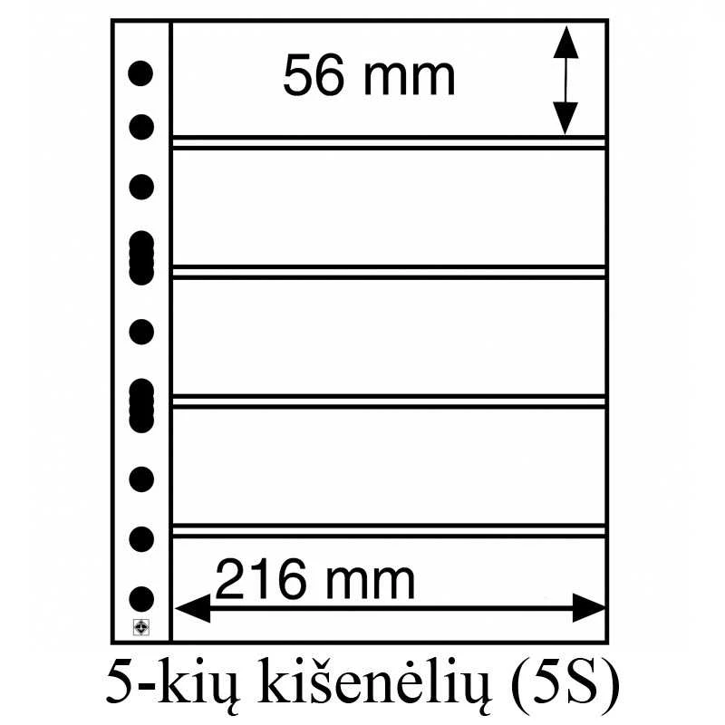 Juodo pagrindo Įmautės "Grande" albumui (Vokietija) (4-ių kitšenėlių (4S))