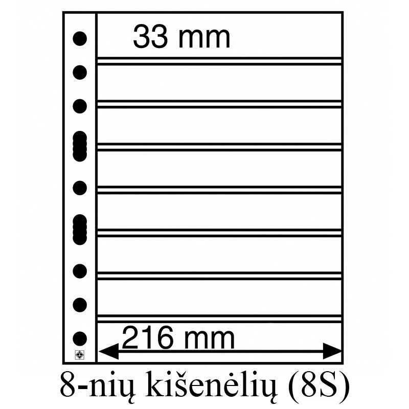 Juodo pagrindo Įmautės "Grande" albumui (Vokietija) (4-ių kitšenėlių (4S))