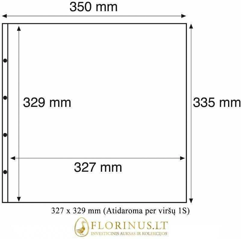 Įmautės atvirutėms Maximum (Juodo pagrindo) (Vokietija) (148 x 95 mm (Senoms horizontalioms atvirutėms 5S))