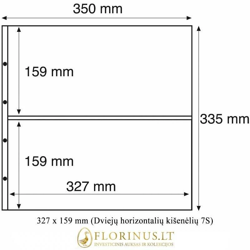 Įmautės atvirutėms Maximum (Juodo pagrindo) (Vokietija) (95 x 145 mm (Senoms portretinėms atvirutėms 6S))