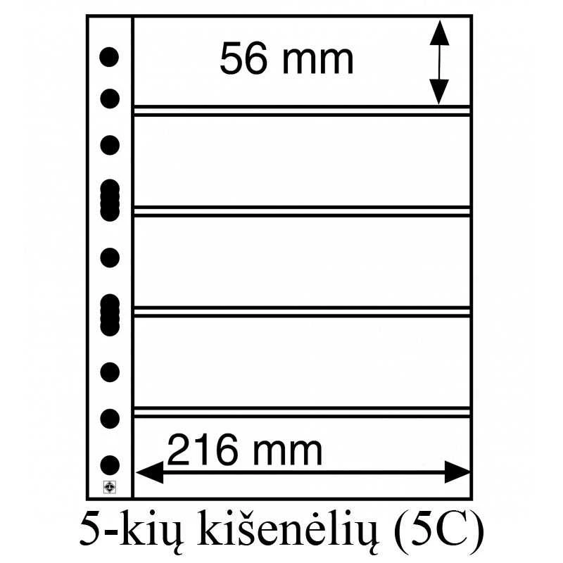 Įmautės "Grande" (9-ių kišenėlių (3/3C) Kortoms)